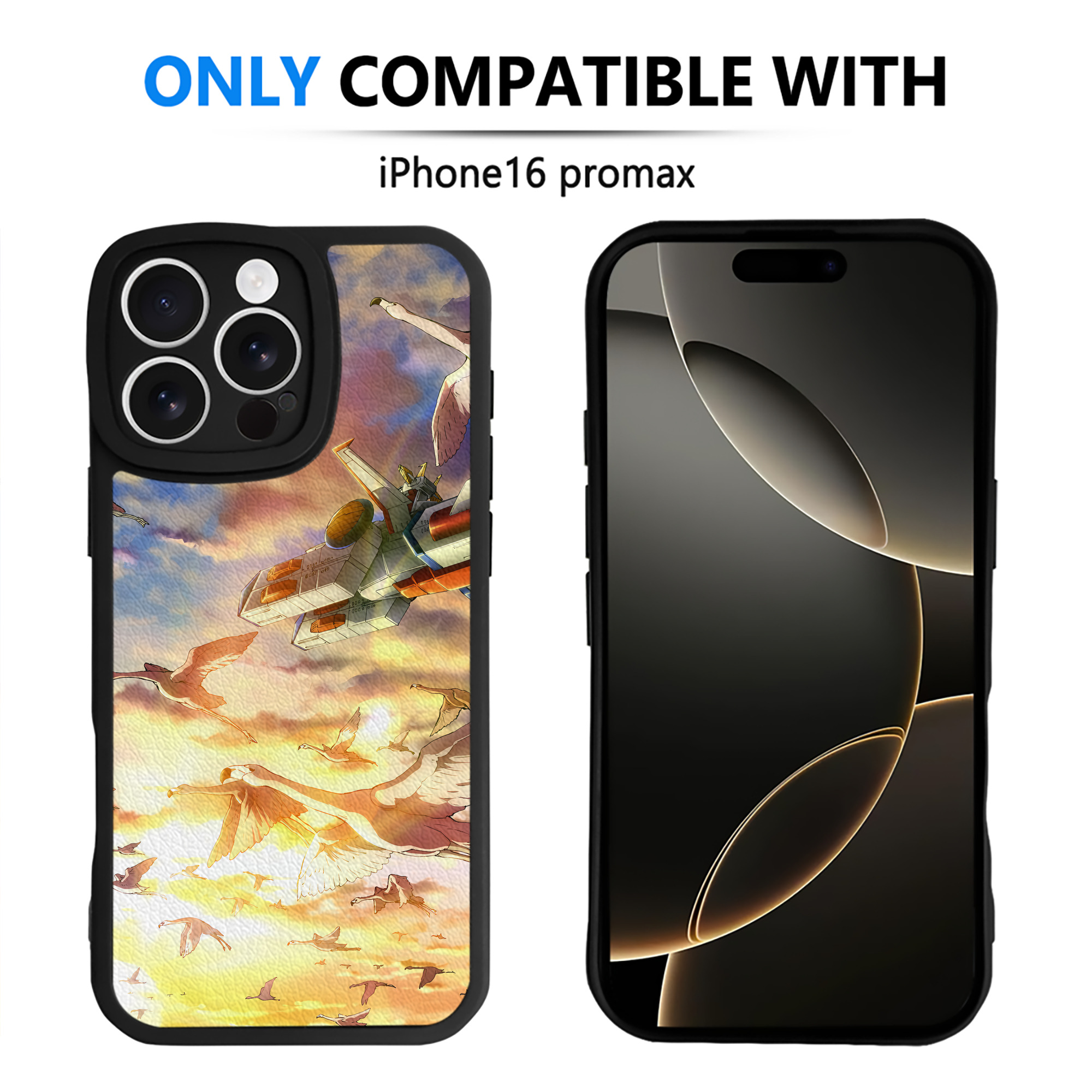 （画像用） 機動戦士ガンダム Mobile Suit Gundam 【iPhone 16シリーズ対応】シリコンスマホケース（レザー調） 材質：シリコン